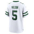 Pkot NY.Jets #5 Garrett Wilson Legacy White Game Jersey Stitched American Stitched Jerseys