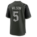 Pkot NY.Jets #5 Garrett Wilson Player Gotham Green Rivalries Collection Game Stitched Jerseys