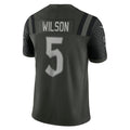 Pkot NY.Jets #5 Garrett Wilson Player Gotham Green Vapor F.U.S.E. Limited Stitched Jerseys