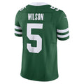 Pkot NY.Jets #5 Garrett Wilson Player Legacy Green Vapor F.U.S.E. Limited Stitched Jerseys