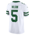 Pkot NY.Jets #5 Garrett Wilson White Classic Alternate Vapor F.U.S.E. Limited Stitched Jerseys