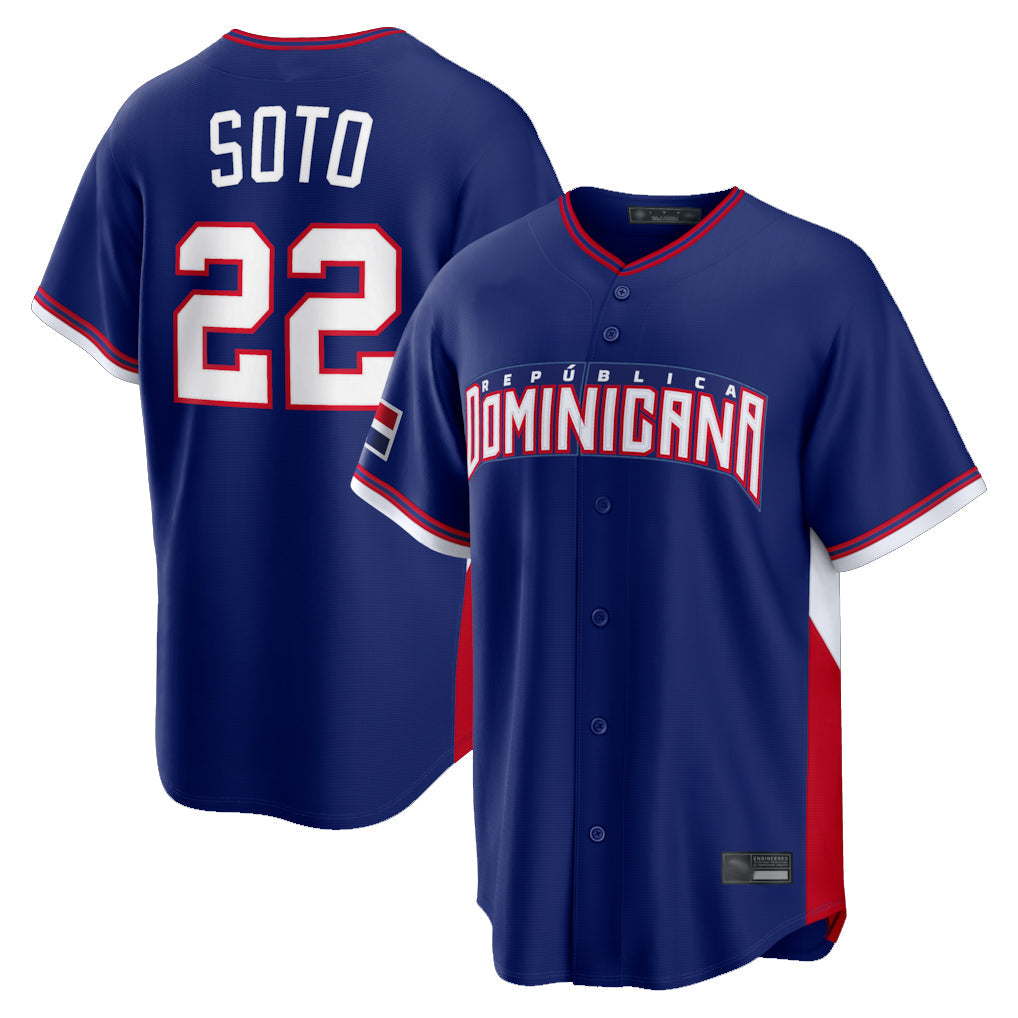 Silnrao NY.Mets #22 Juan Soto Player Royal 2026 World Classic Home Limited Stitched Jerseys