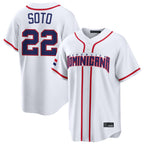 Silnrao NY.Mets #22 Juan Soto Player White 2026 World Classic Home Limited Stitched Jerseys