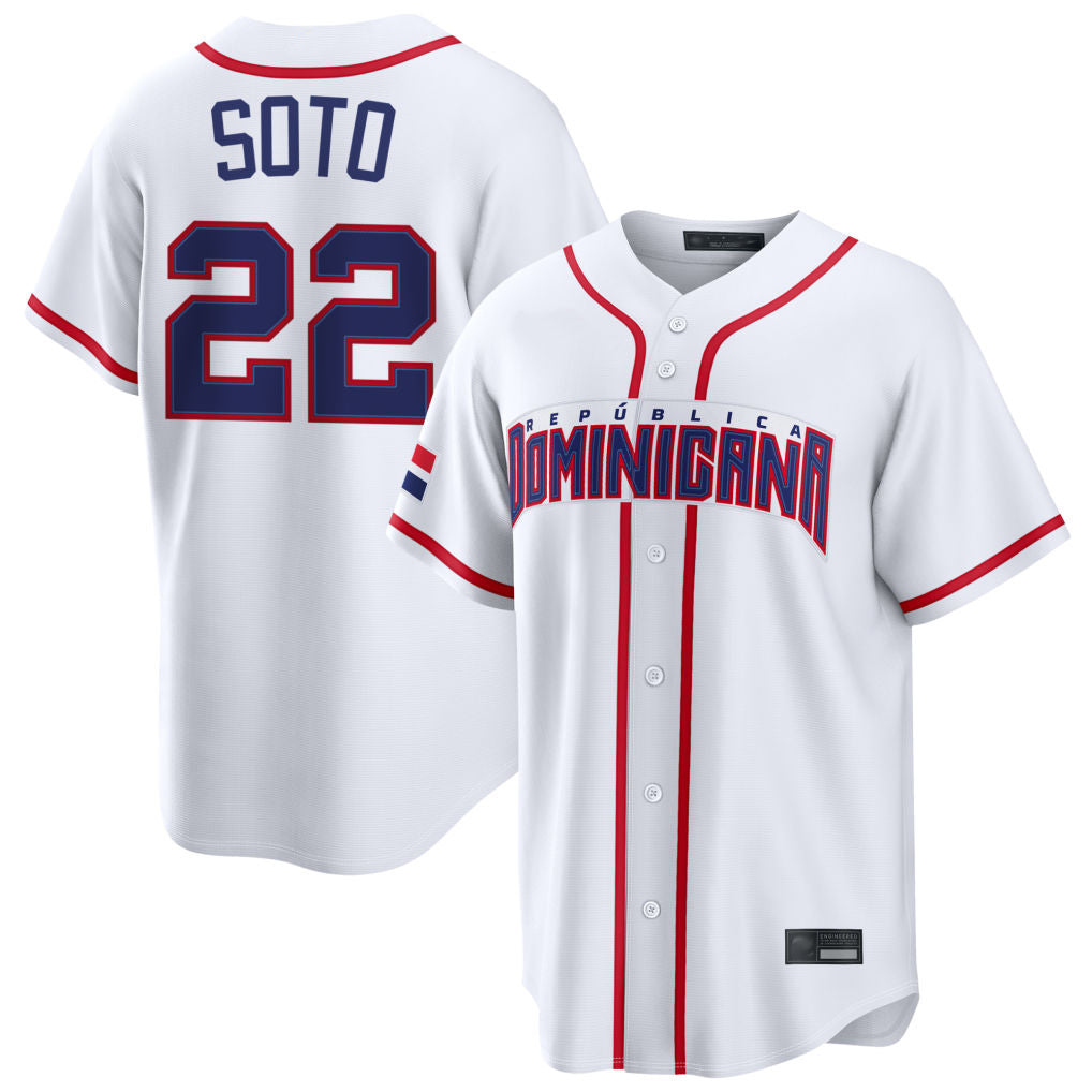 Silnrao NY.Mets #22 Juan Soto Player White 2026 World Classic Home Limited Stitched Jerseys