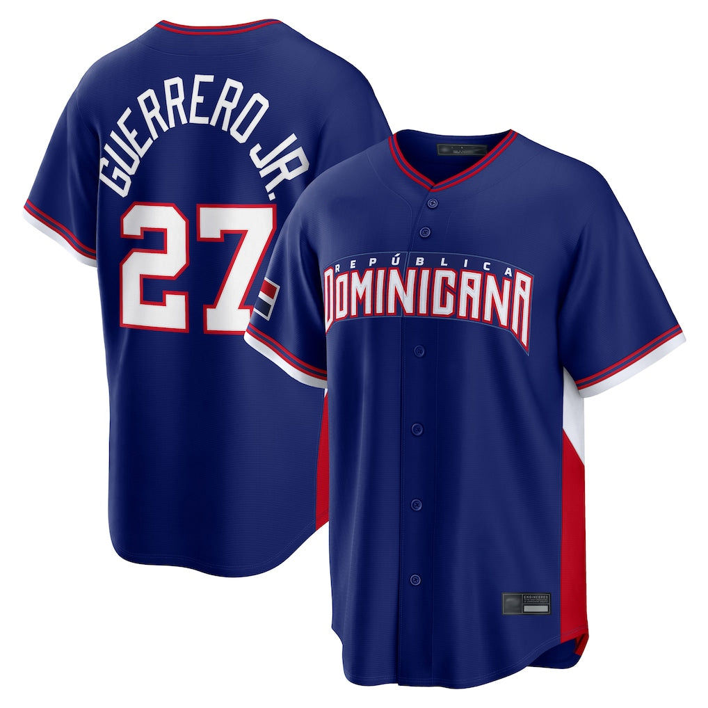 Silnrao NY.Mets #27 Mark Vientos Player Royal 2026 World Classic Home Limited Stitched Jerseys
