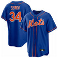 Silnrao NY.Mets #34 Kodai Senga Player Royal Home Game Stitched Jerseys