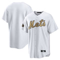 Silnrao NY.Mets ## Mets Blank Player Gold Road Home Game Stitched Jerseys