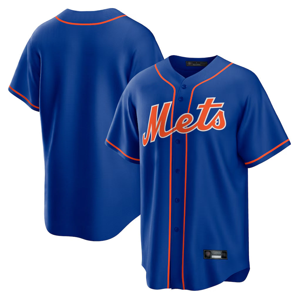 Silnrao NY.Mets ## Mets Blank Player Royal Home Game Stitched Jerseys