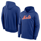 Silnrao NY.Mets ## Mets Blank Player Royal Primary Therma Hoodie Stitched Jerseys