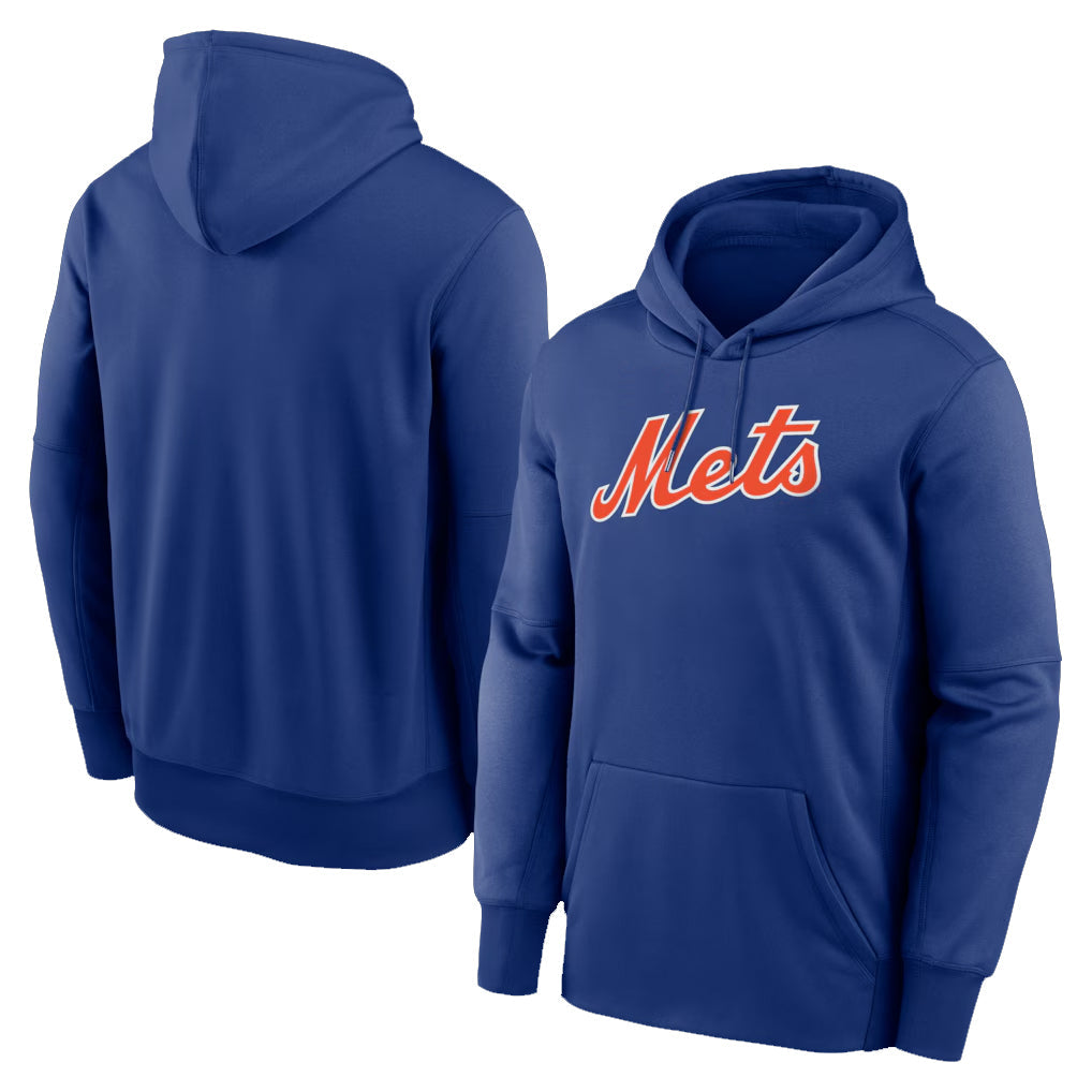 Silnrao NY.Mets ## Mets Blank Player Royal Primary Therma Hoodie Stitched Jerseys