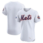 Silnrao NY.Mets ## Mets Blank Player White Home Limited Elite Stitched Jerseys
