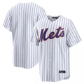 Silnrao NY.Mets ## Mets Blank Player White Home Limited Stitched Jerseys
