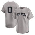 Silnrao  NY.Yankees #0 Marcus Stroman Player Gray Limited Stitched Jerseys