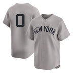 Silnrao  NY.Yankees #0 Marcus Stroman Player Gray Limited Stitched Jerseys