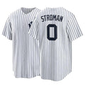 Silnrao  NY.Yankees #0 Marcus Stroman Player White Game Home Stitched Jerseys