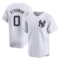Silnrao  NY.Yankees #0 Marcus Stroman Player White Limited Home Stitched Jerseys