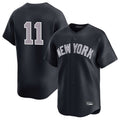 Silnrao  NY.Yankees #11 Anthony Volpe Player Navy Limited Game Stitched Jerseys