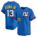 Silnrao NY.Yankees #13 Jazz Chisholm Jr Player Light Blue All Star Limited Home Stitched Jerseys