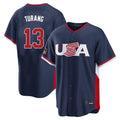 Silnrao NY.Yankees #13 Jazz Chisholm Jr Player Navy USA 2026 World Classic Limited Game Stitched Jerseys