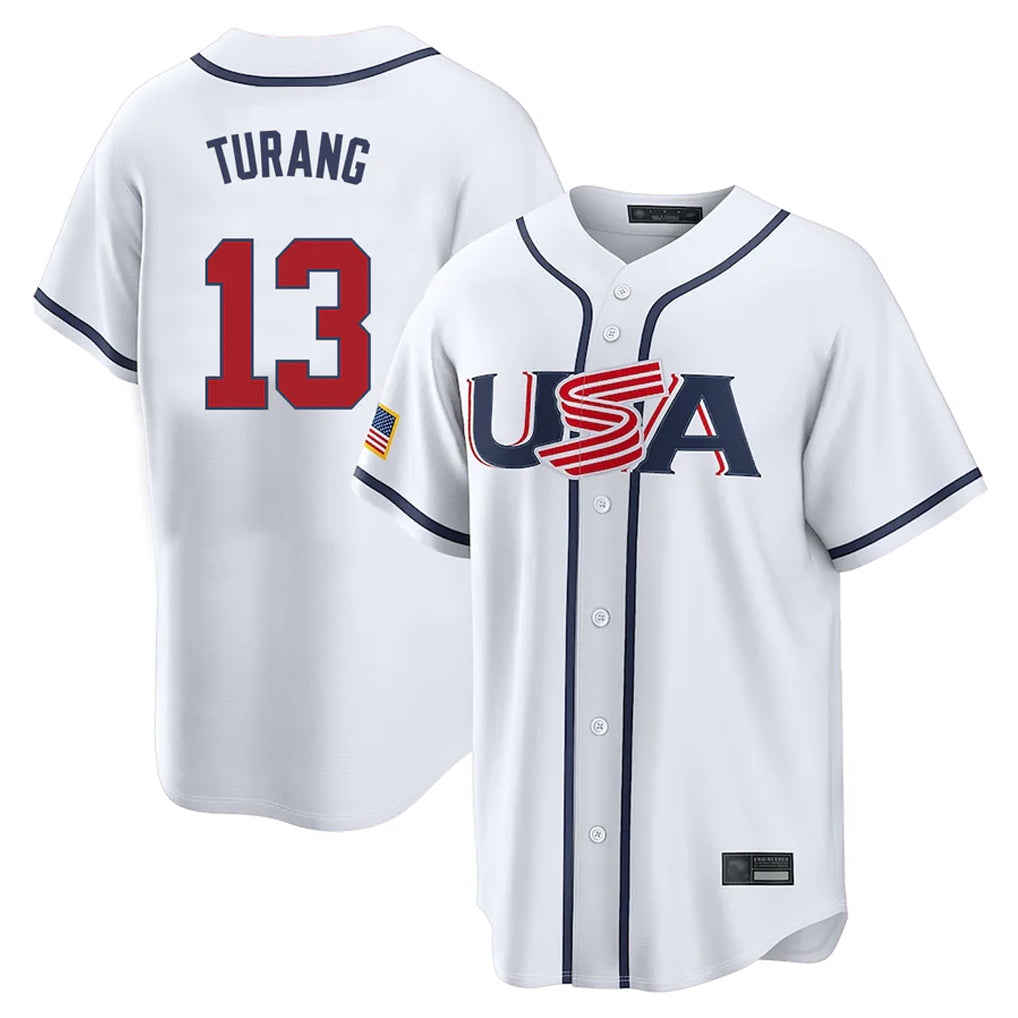 Silnrao NY.Yankees #13 Jazz Chisholm Jr Player White USA 2026 World Classic Limited Game Stitched Jerseys