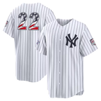 Silnrao NY.Yankees #22 Ben Rice Nike White 2026 All-Star Edition Stars & Stripes Stadium Jerseys