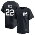 Silnrao NY.Yankees #22 Ben Rice Player Navy Alternate Limited Home Stitched Jerseys
