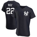 Silnrao NY.Yankees #22 Ben Rice Player Navy Limited Elite Home Stitched Jerseys