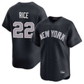 Silnrao NY.Yankees #22 Ben Rice Player Navy Limited Home Stitched Jerseys