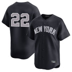 Silnrao NY.Yankees #22 Ben Rice Player Navy Limited Stitched Jerseys