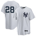 Silnrao NY.Yankees #28 Austin Wells Player White Game Stitched Jerseys