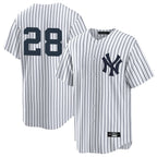 Silnrao NY.Yankees #28 Austin Wells Player White Game Stitched Jerseys