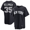 Silnrao NY.Yankees #35 Cody Bellinger Player Navy Game Home Stitched Jerseys
