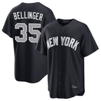Silnrao NY.Yankees #35 Cody Bellinger Player Navy Game Home Stitched Jerseys