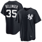 Silnrao NY.Yankees #35 Cody Bellinger Player Navy Game Stitched Jerseys