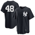 Silnrao NY.Yankees #48 Paul Goldschmidt Player Navy Game Stitched Jerseys