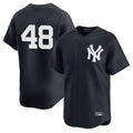 Silnrao NY.Yankees #48 Paul Goldschmidt Player Navy Limited Home Stitched Jerseys