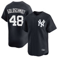 Silnrao NY.Yankees #48 Paul Goldschmidt Player Navy Limited Stitched Jerseys