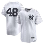 Silnrao NY.Yankees #48 Paul Goldschmidt Player White Limited Home Stitched Jerseys