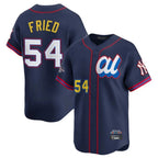 Silnrao NY.Yankees #54 Max Fried Player Navy All Star Limited Home Stitched Jerseys