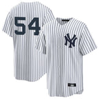 Silnrao NY.Yankees #54 Max Fried Player White Game Home Stitched Jerseys