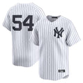 Silnrao NY.Yankees #54 Max Fried Player White Limited Home Stitched Jerseys