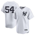 Silnrao NY.Yankees #54 Max Fried Player White Limited Home Stitched Jerseys