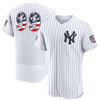 Silnrao NY.Yankees #99 Aaron Judge White 2026 All-Star Edition Stars & Stripes Stadium Jerseys