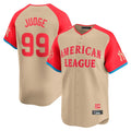 Silnrao NY.Yankees #99 Aaron Judge Player Cream All-Star Home Limited Stitched Jerseys