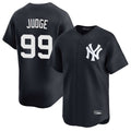 Silnrao NY.Yankees #99 Aaron Judge Player Navy Limited Game Stitched Jerseys