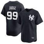 Silnrao NY.Yankees #99 Aaron Judge Player Navy Limited Game Stitched Jerseys