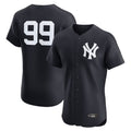 Silnrao NY.Yankees #99 Aaron Judge Player Navy Limited Home Elite Game Stitched Jerseys