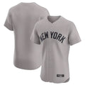 Silnrao NY.Yankees ## Yankees Blank Player Gray Limited Elite Home Stitched Jerseys