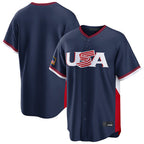 Silnrao NY.Yankees ## Yankees Blank Player Navy USA 2026 World Classic Limited Game Stitched Jerseys