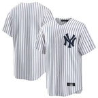 Silnrao NY.Yankees ## Yankees Blank Player White Game Stitched Jerseys